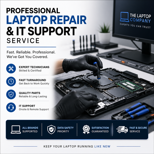 Laptop Professional Repair & IT Support Service (Fast Turnaround)