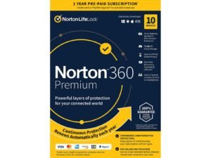 NORTON 360 PREMIUM 12MO ESD